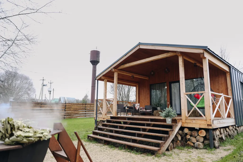 Коттедж Уютный дом с видом на лес — Рождествено