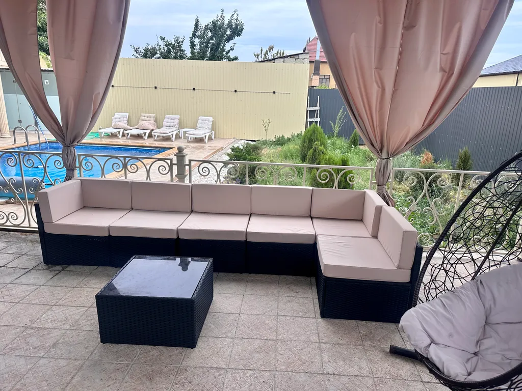 Дом у моря, бассейн, парная, зона барбекю