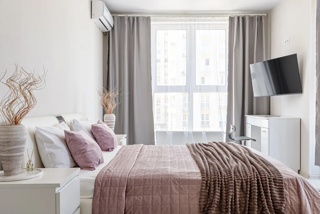 Квартира Красивая квартира с панорамными окнами и качелей — Краснодар