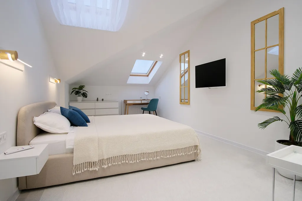 Квартира Квартира Дизайнерская мансарда в 150 метрах от моря — Геленджик