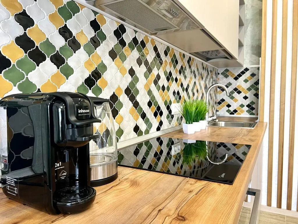 Уютная квартира с видом на горы в ЖК Шато Лувр в пгт Гурзуф