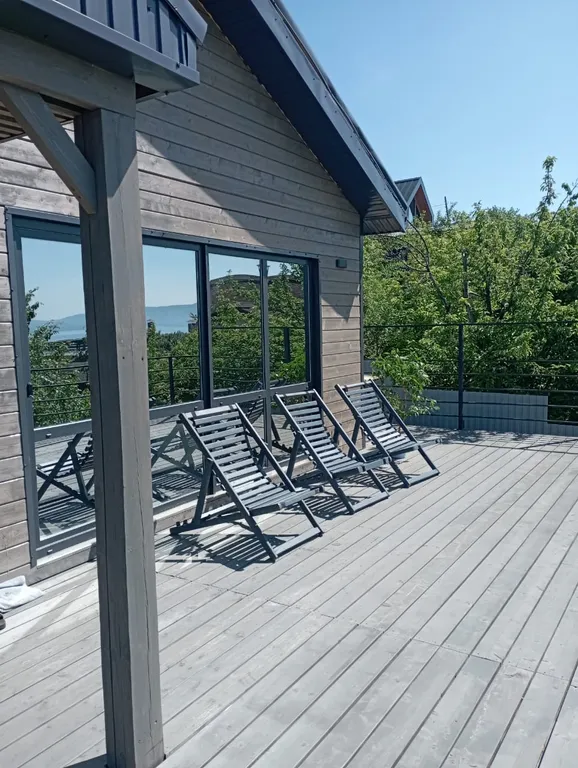 Дом с панорамным видом на Волгу