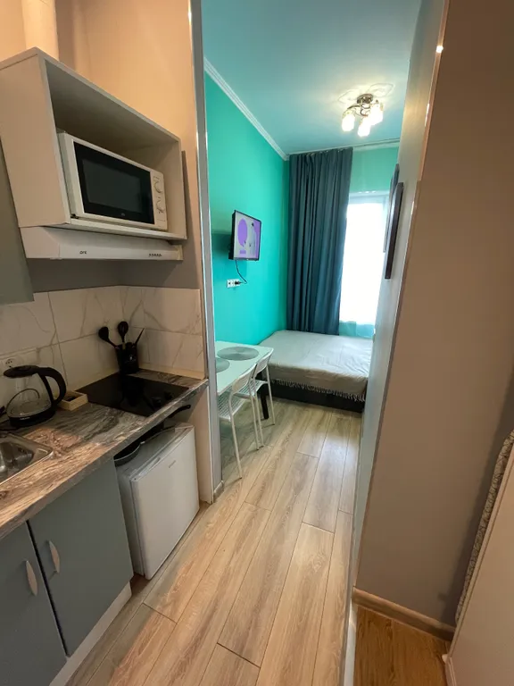 Квартира Квартира Уютная студия в ЖК Level Амурская — Москва