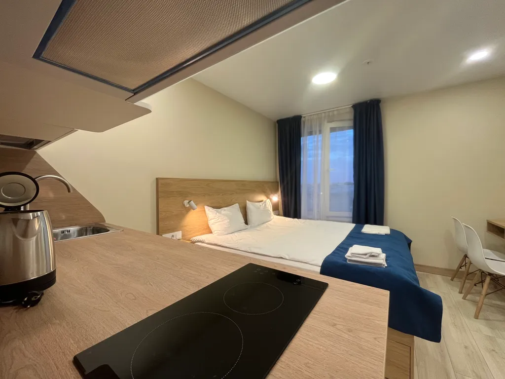 Квартира Квартира Современная студия с хорошим расположением и всем необходимым! — Санкт-Петербург