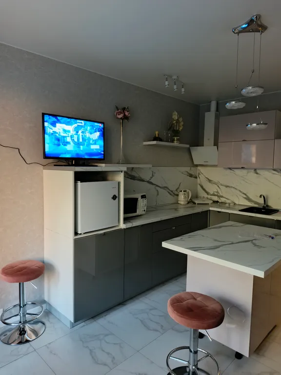 Квартира Уютная и современная квартира-студия у метро Звездная — Санкт-Петербург