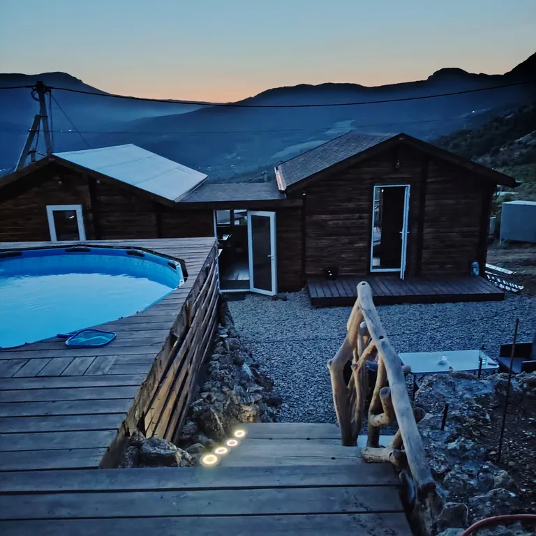 Домики в горах