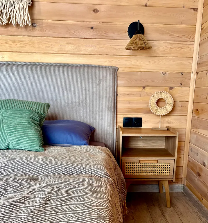 Дом с видом на березовый лес