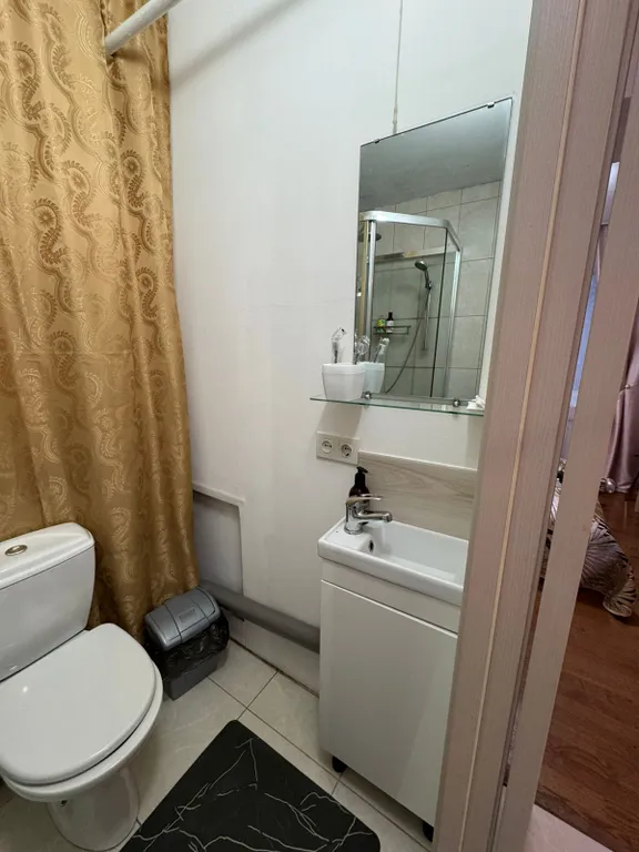 Квартира студия, 18 м², 1 кровать