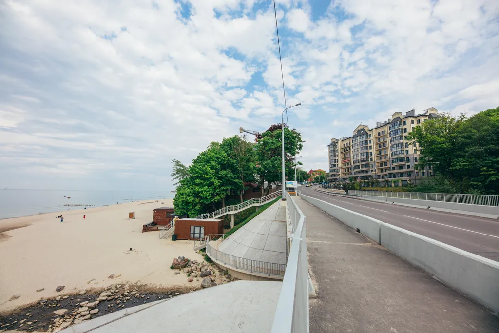 Квартира Olive marine resort с видом на море и большой террасой