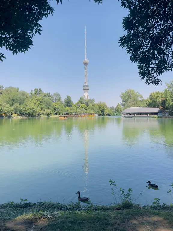 Ташкент без жары в Центре города