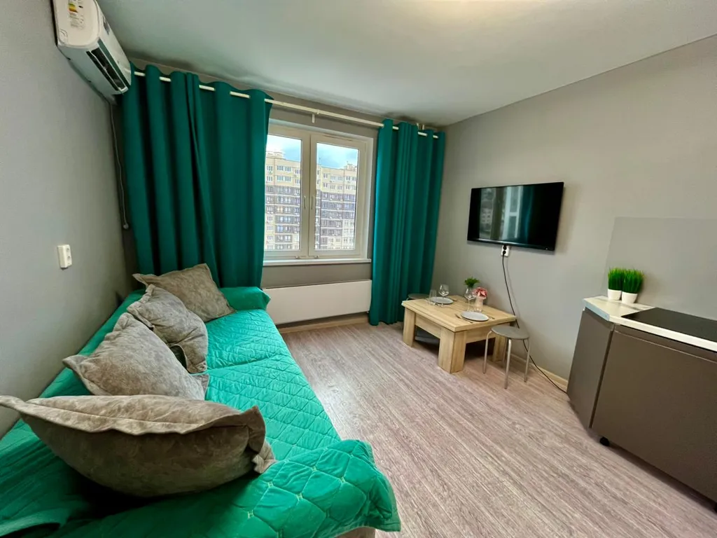 Квартира Уютная 1к квартира с кухней-гостиной и шикарным видом на море — Анапа