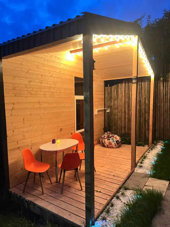 Уютный эко- домик в центре Хосты