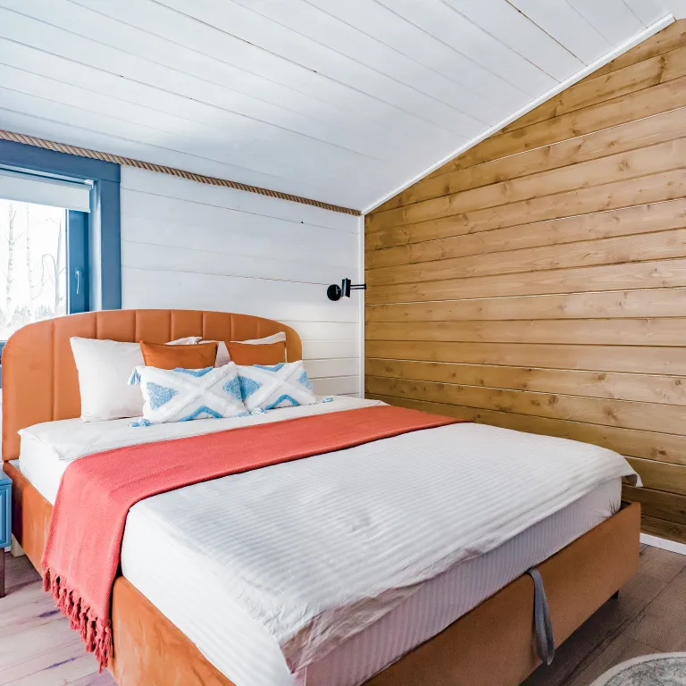 Дом c сауной и видом на лес