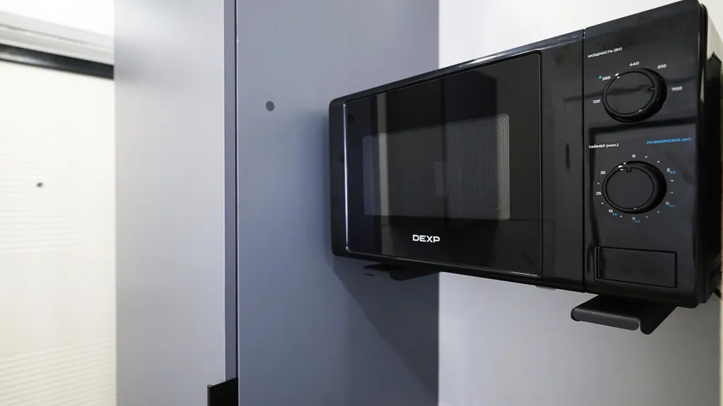 Студия с двуспальной кроватью, есть wifi и кондиционер