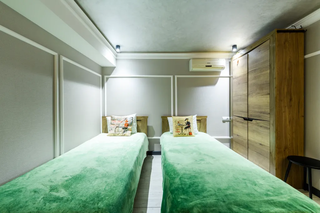 Уютная Студия с террасой Green Oplot Apartments