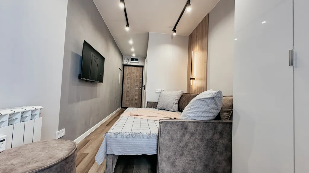 Квартира Квартира с бесконтактным заселением в любое время, с закрытой парковкой под видеонаблюдением — Хабаровск