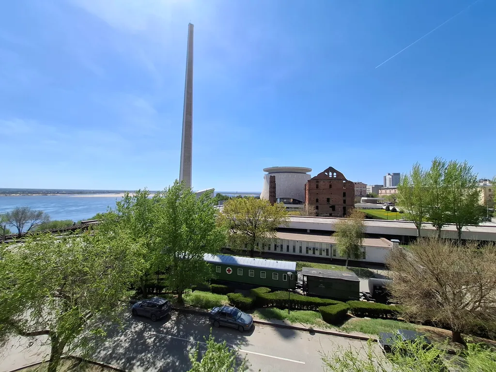 Квартира Уютная квартира-студия в центре города с видом на музей-панораму — Волгоград