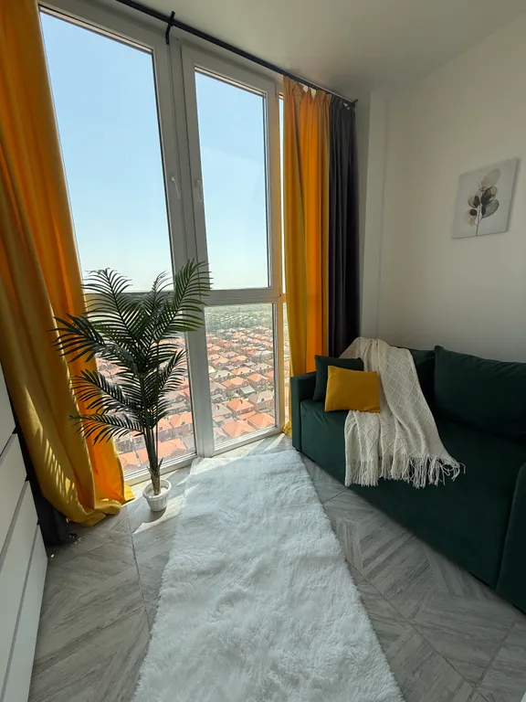 Квартира Квартира Уютная студия в комфортабельном микрорайоне Любимово — Краснодар