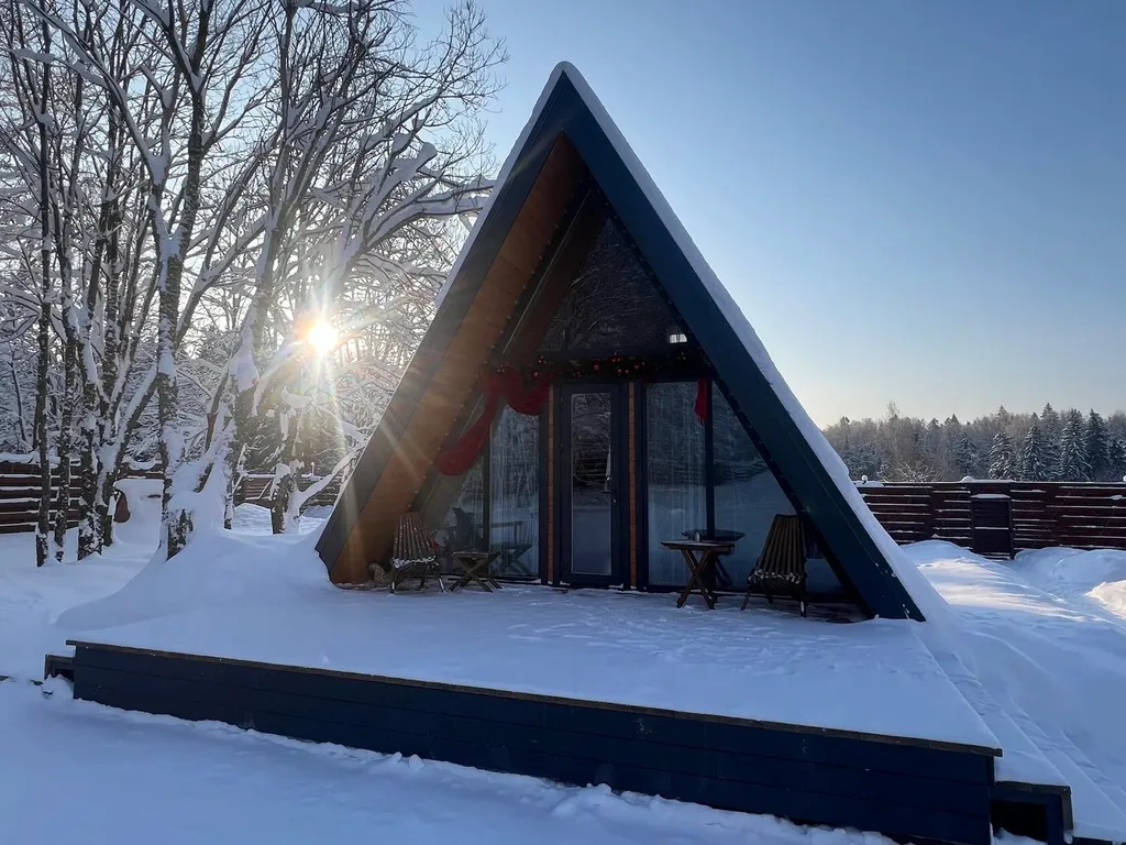 Коттедж Дом Путешественник - Треугольный А-Фрейм — аренда посуточно в Истра