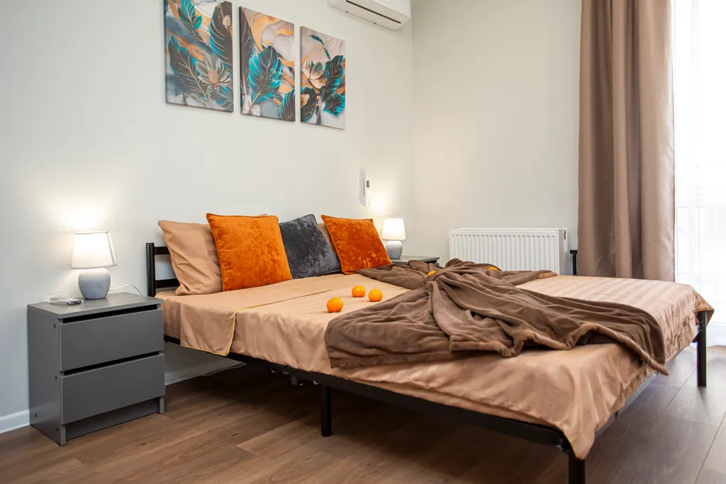 УК Атмосфера Квартира Крем-брюле с видом на горы