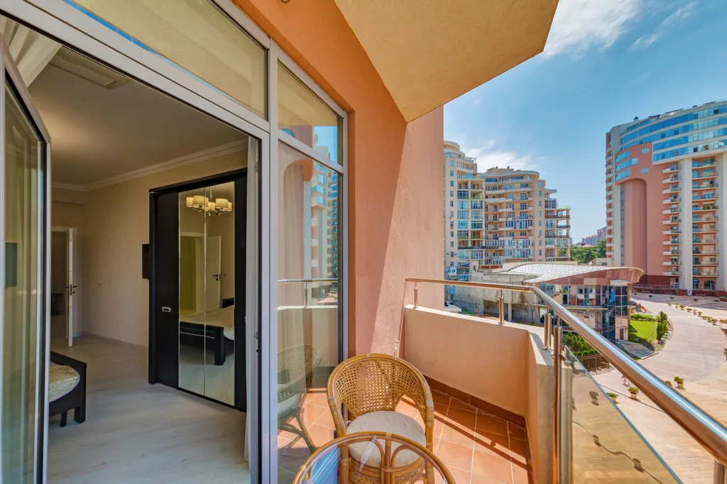 Апартаменты Афина с видом на море в Акватории