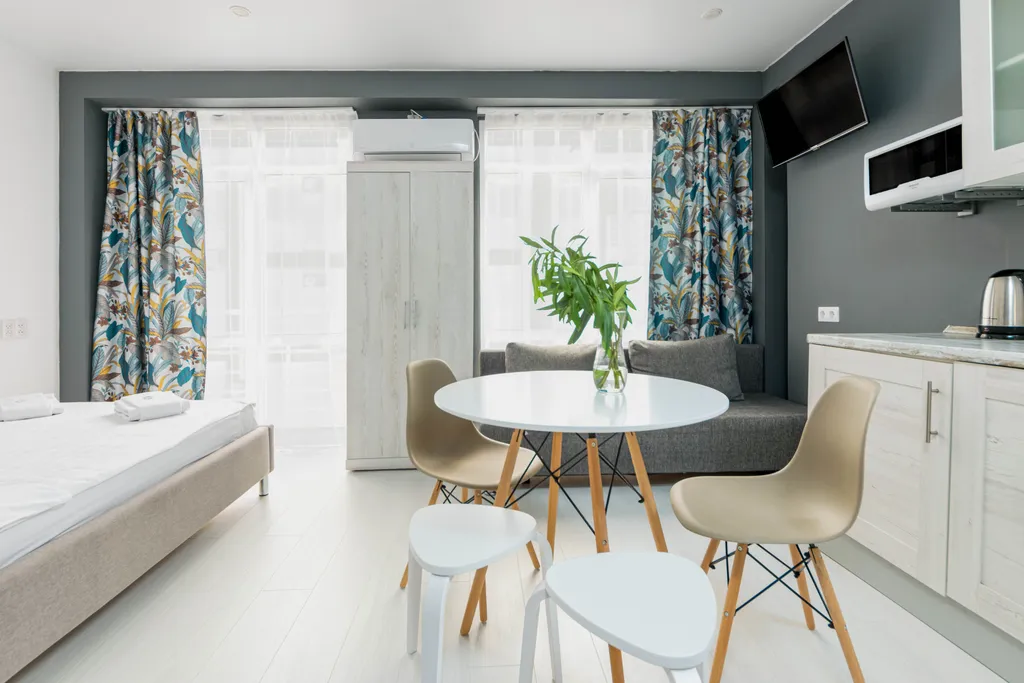 Уютная и светлая квартира с видом на море в ЖК Сорренто парк