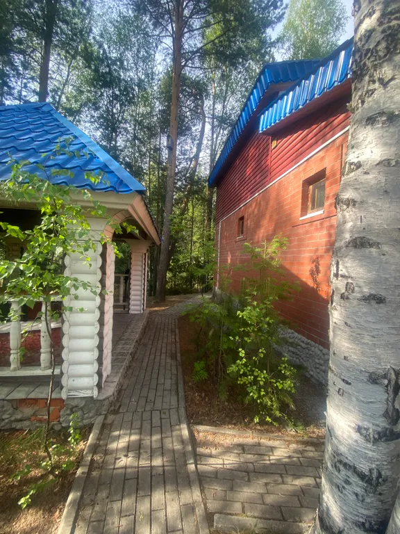 Уютный домик на берегу реки