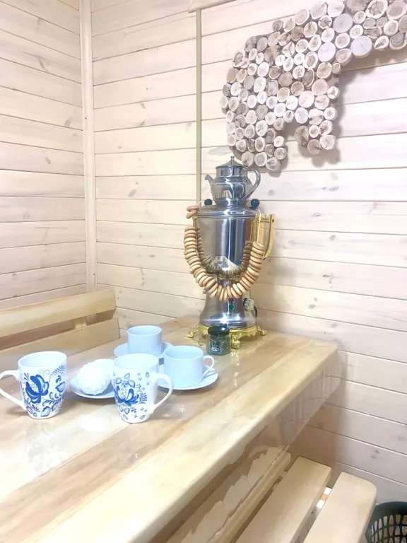 Коттедж Уютный теплый дом с русской баней на дровах — Венюково