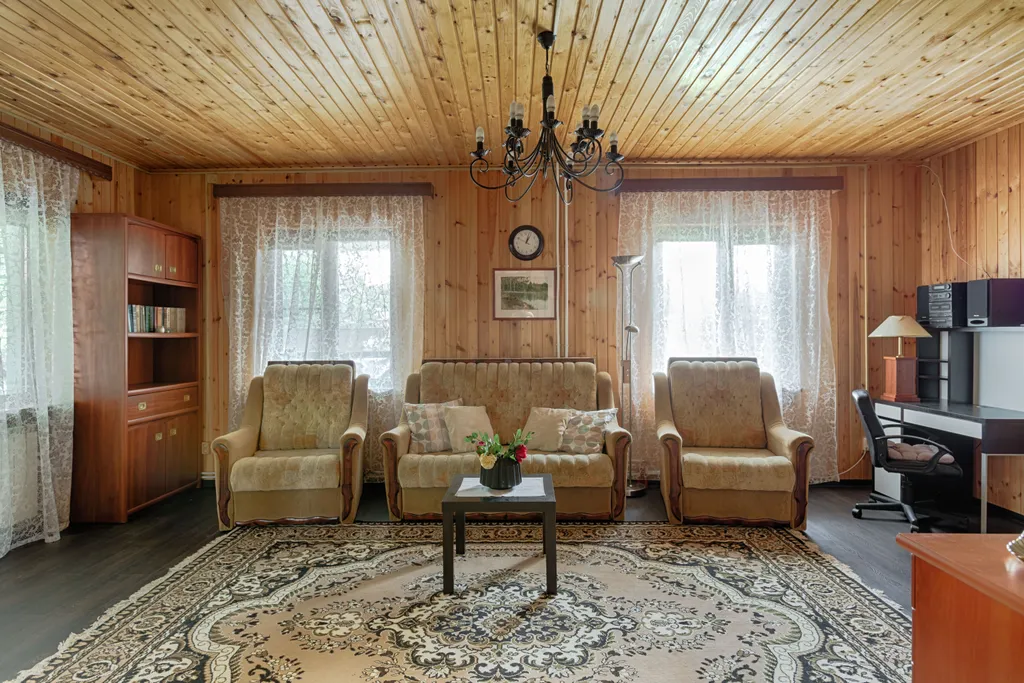 Дом с удобствами и шикарным садом для полноценного отдыха