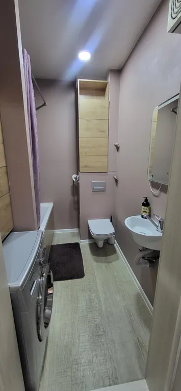 Уютная студия на  16 этаже с прекрасным видом на город