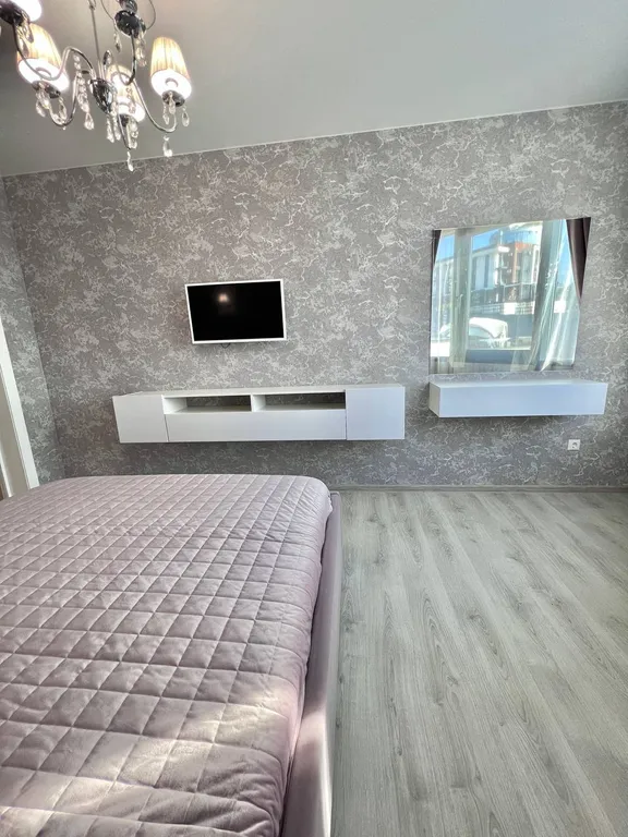 Квартира Квартира ЖК Морская Симфония-2 МореСолнцеАпарт с видом на горы, море и бассейн — Адлер