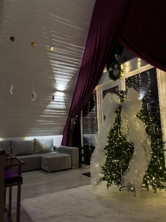 Коттедж Уютный A-frame «Облака» с видом на горы — Гостагаевская