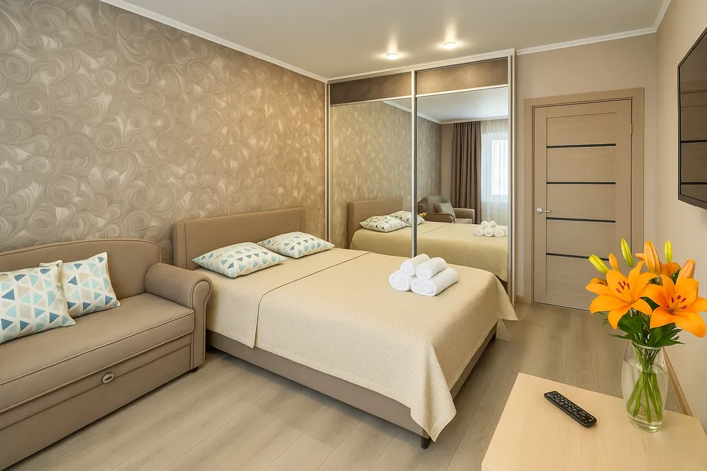 Квартира Полноценная двушка в районе БГУ, рядом с аэропарком — аренда посуточно в Брянск