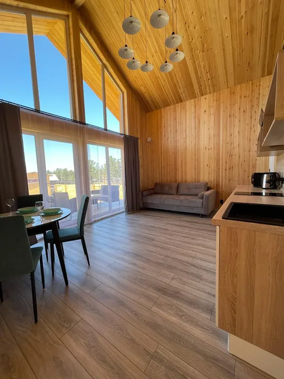 Уютный дом в стиле барн хаус