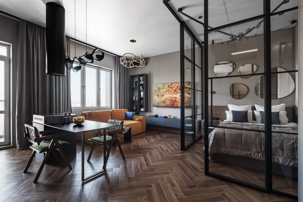 Роскошный дизайнерский Пентхаус с панорамным видом - центр Взлетки