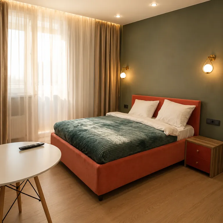 Апарт-отель Одеяло&Подушка Green double room