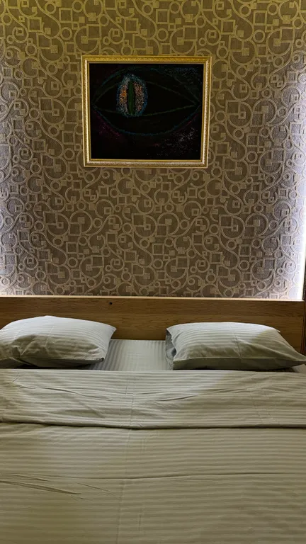 Коттедж с теплым бассейном под открытым небом. На 6 человек.