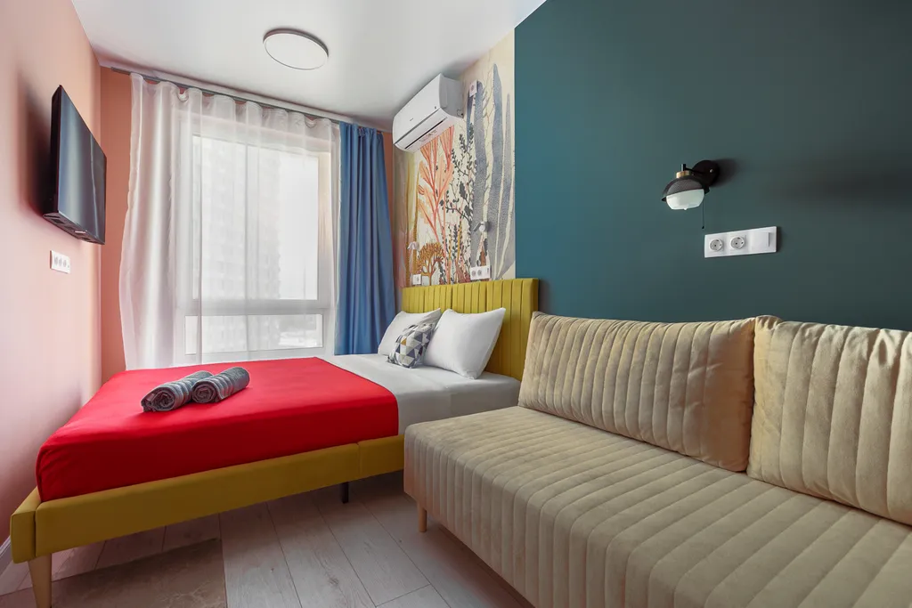 Квартира Квартира MaxRealty24 Студия-комфорт рядом с МЦК Стрешнево — Москва