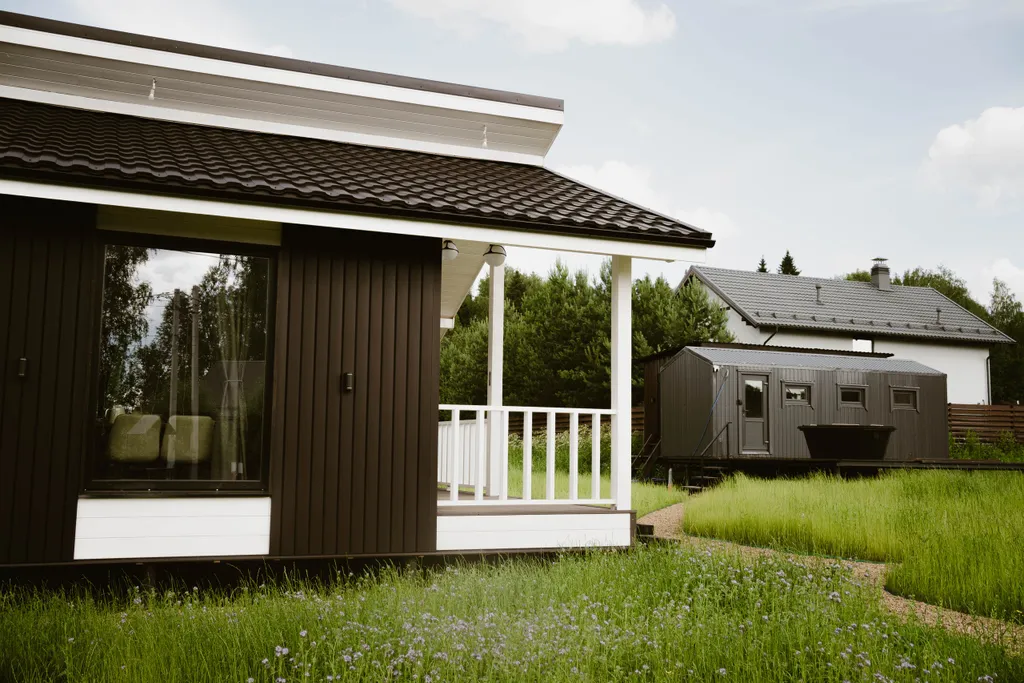 Загородный дом Парус с оленями