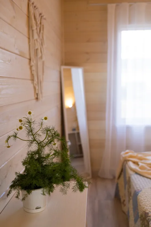 Солнечный дом с чил-зоной наверху