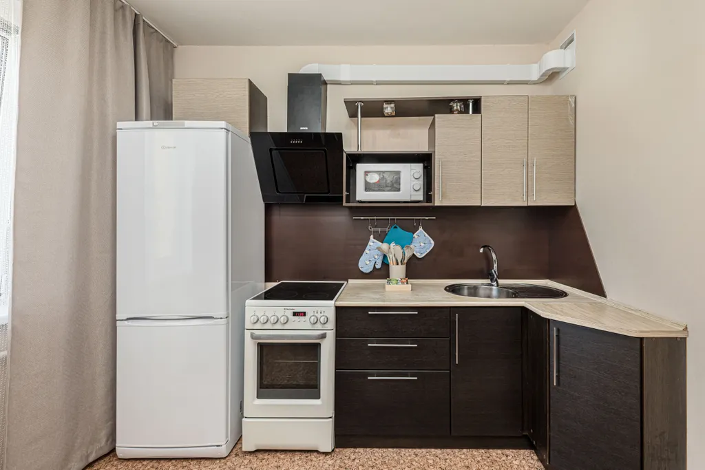 Большая квартира, с отдельной кухней