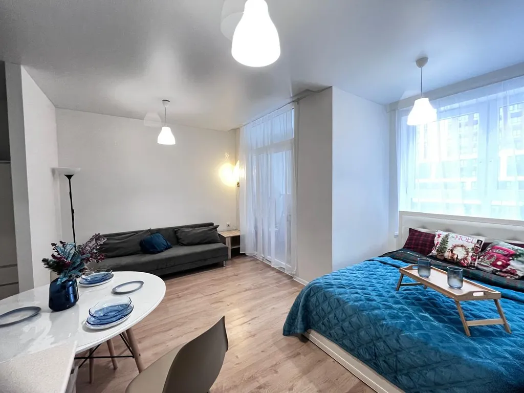 Уютная студия в тихом районе