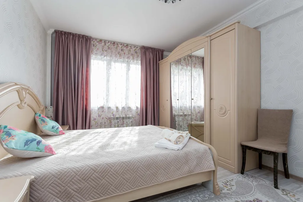 Светлая квартира рядом с парком Горького