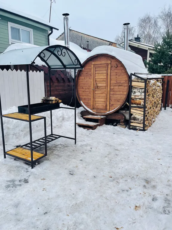 Дом-дача у Мишутки имбирный