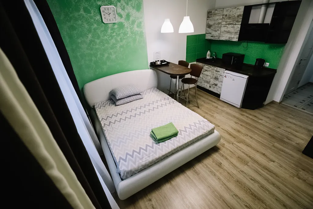 Квартира Удобная студия через дорогу от мрнц им Цыба — аренда посуточно в Обнинск