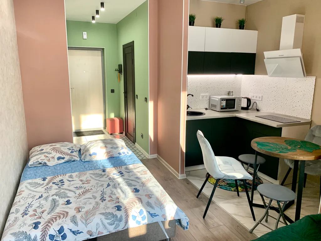 Современные апартаменты недалеко от центра