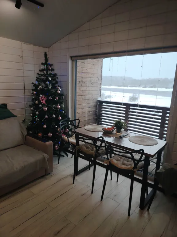 Коттедж Уютный дом с баней и бассейном на берегу реки Волхов — аренда посуточно в Великий Новгород