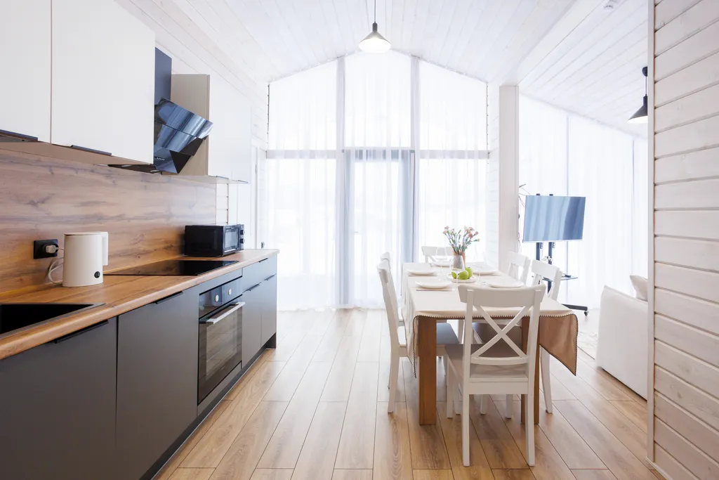 Уютный дом для отдыха на природе с просторной сауной