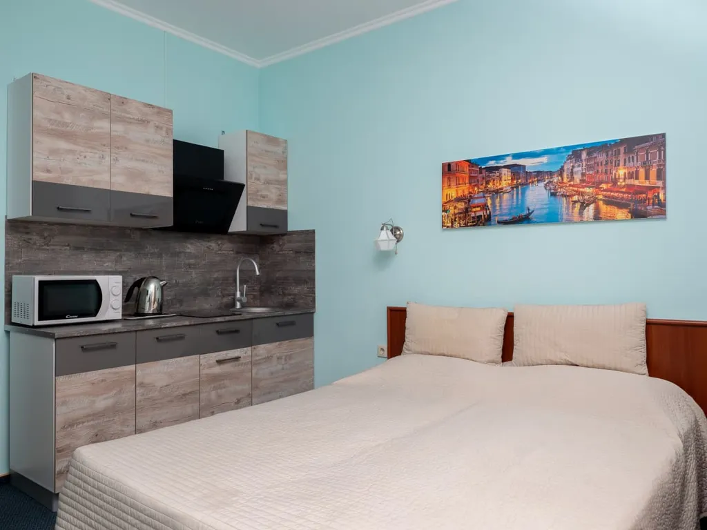 Квартира Квартира Уютная студия у моря с теплым бассейном — Сириус