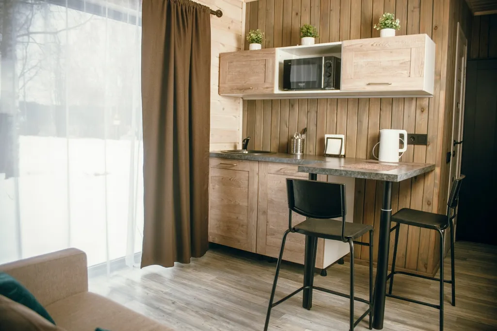 Модульный дом-студия расширенный